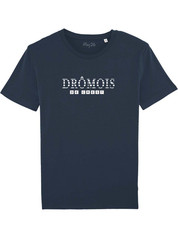 T-shirt coton bio Personnalisable "Drômois de..."